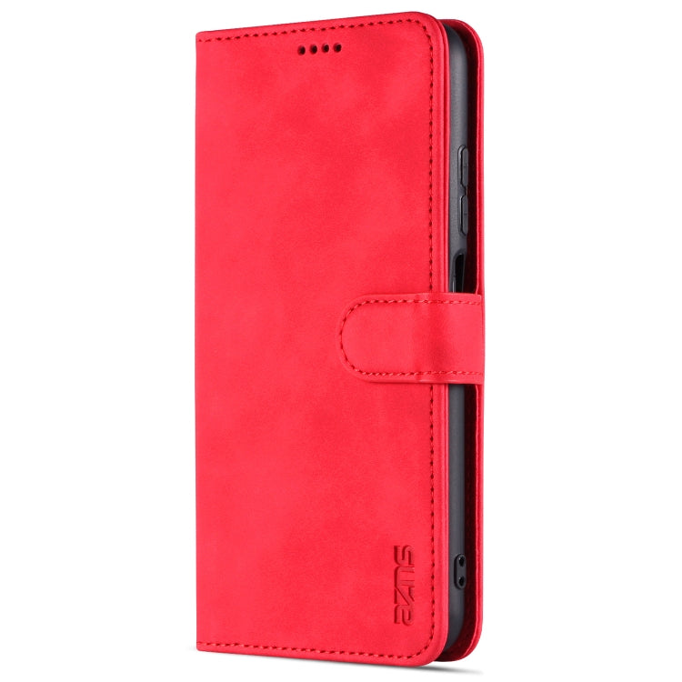 For Xiaomi Redmi Note 10 5G AZNS Skin Feel Calf Texture Horizontal Flip Leather Case with Card Slots & Holder & Wallet
