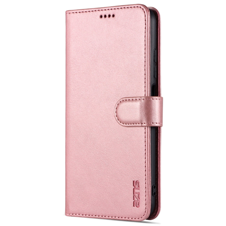 For Xiaomi Redmi Note 10 5G AZNS Skin Feel Calf Texture Horizontal Flip Leather Case with Card Slots & Holder & Wallet