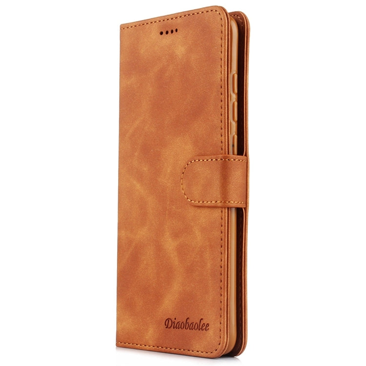 For Xiaomi Mi 9 Diaobaolee Pure Fresh Texture Horizontal Flip Leather Case, with Holder & Card Slot & Wallet & Photo Frame
