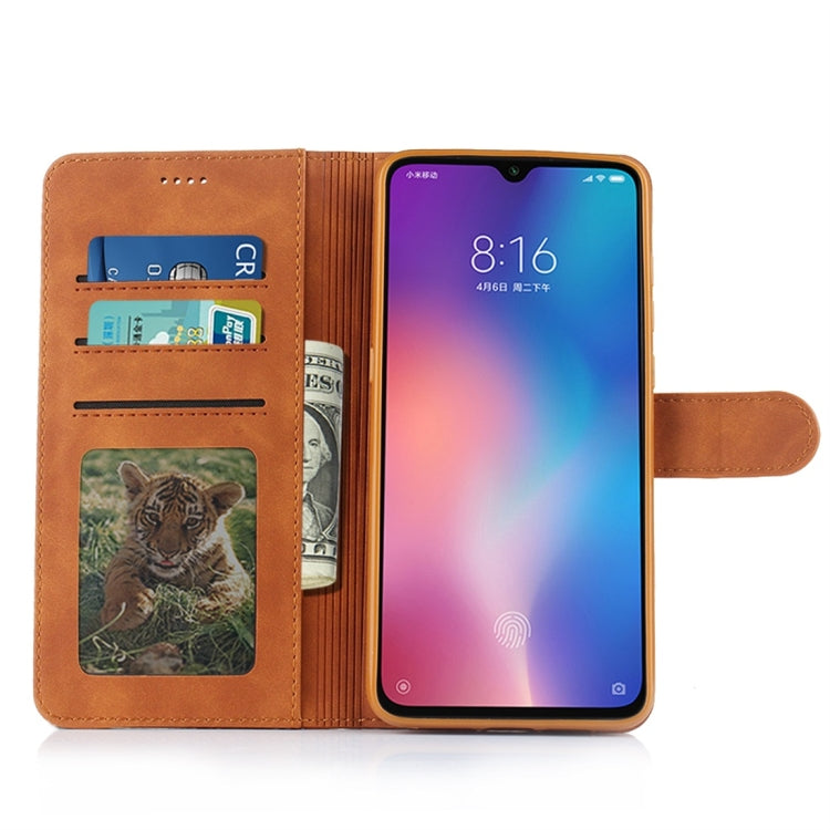 For Xiaomi Mi 9 Diaobaolee Pure Fresh Texture Horizontal Flip Leather Case, with Holder & Card Slot & Wallet & Photo Frame