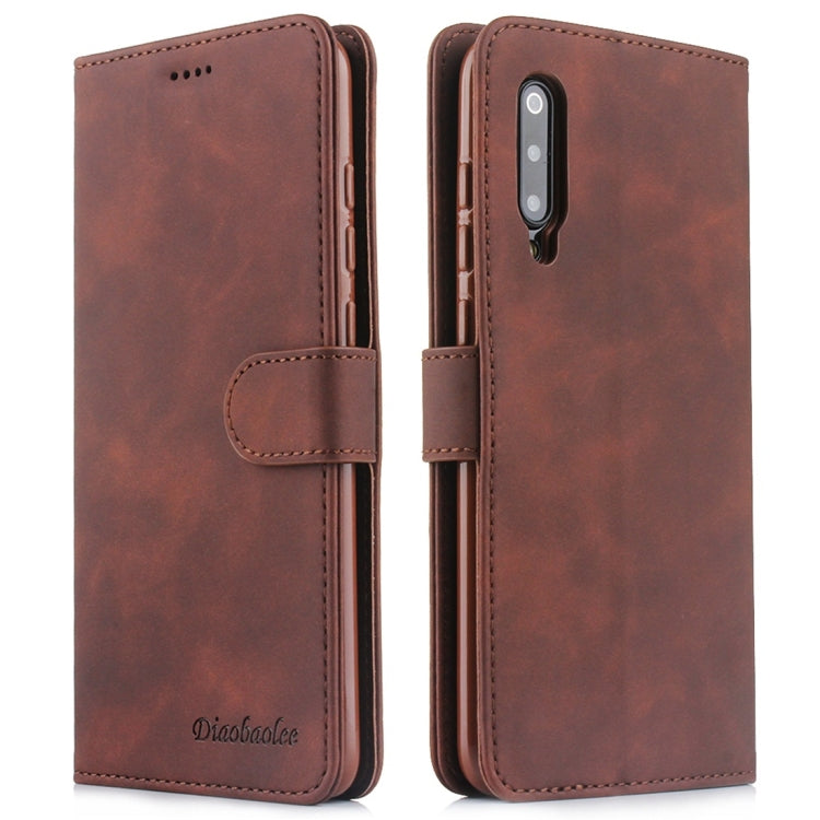 For Xiaomi Mi 9 Diaobaolee Pure Fresh Texture Horizontal Flip Leather Case, with Holder & Card Slot & Wallet & Photo Frame