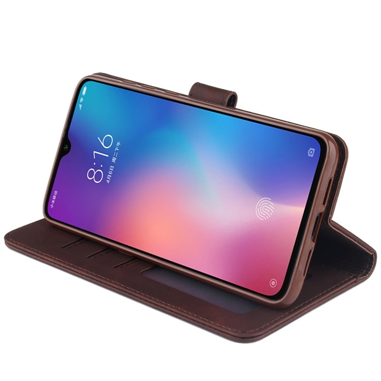For Xiaomi Mi 9 Diaobaolee Pure Fresh Texture Horizontal Flip Leather Case, with Holder & Card Slot & Wallet & Photo Frame