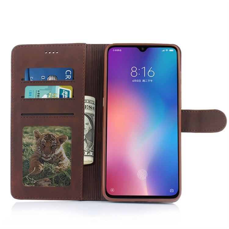 For Xiaomi Mi 9 Diaobaolee Pure Fresh Texture Horizontal Flip Leather Case, with Holder & Card Slot & Wallet & Photo Frame