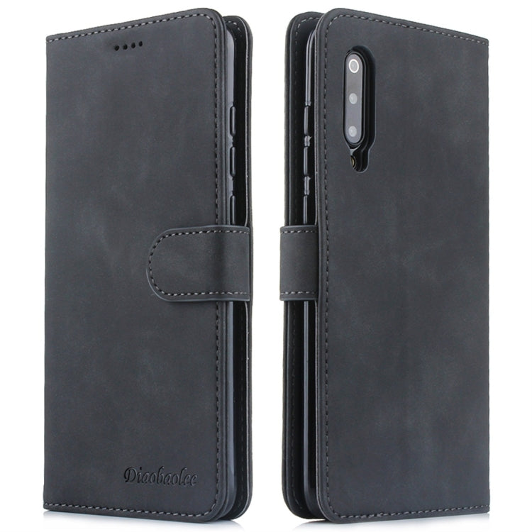 For Xiaomi Mi 9 Diaobaolee Pure Fresh Texture Horizontal Flip Leather Case, with Holder & Card Slot & Wallet & Photo Frame