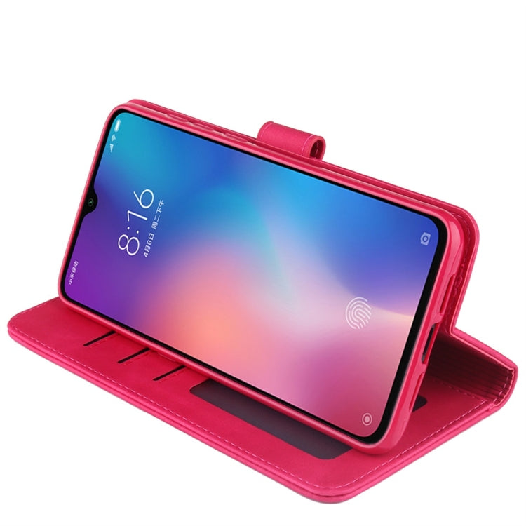 For Xiaomi Mi 9 Diaobaolee Pure Fresh Texture Horizontal Flip Leather Case, with Holder & Card Slot & Wallet & Photo Frame