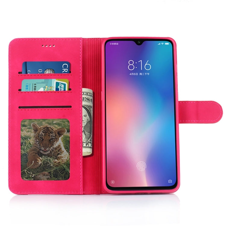 For Xiaomi Mi 9 Diaobaolee Pure Fresh Texture Horizontal Flip Leather Case, with Holder & Card Slot & Wallet & Photo Frame