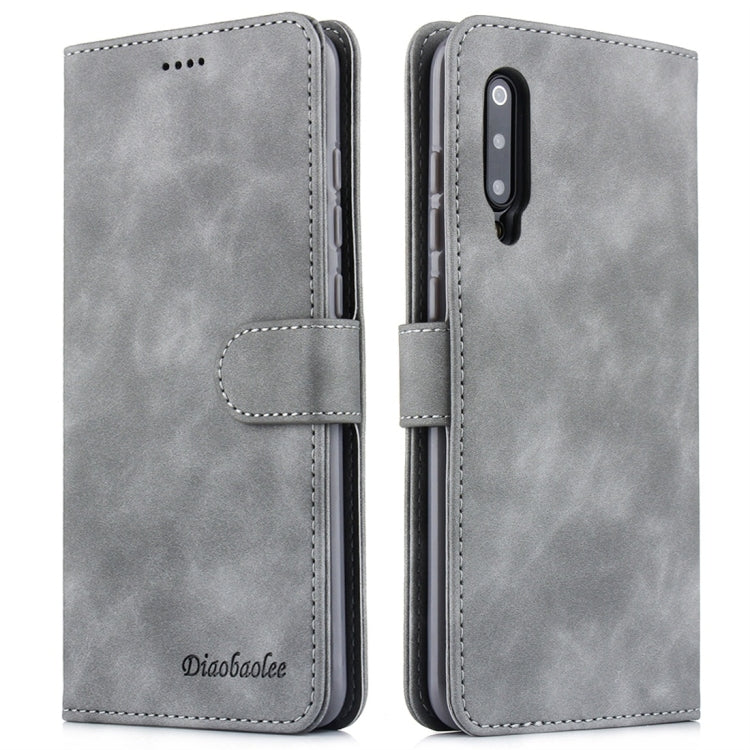 For Xiaomi Mi 9 Diaobaolee Pure Fresh Texture Horizontal Flip Leather Case, with Holder & Card Slot & Wallet & Photo Frame