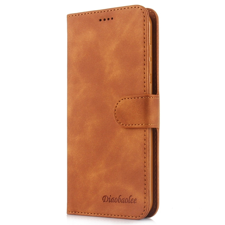 For Xiaomi Mi 9 SE Diaobaolee Pure Fresh Texture Horizontal Flip Leather Case, with Holder & Card Slot & Wallet & Photo Frame