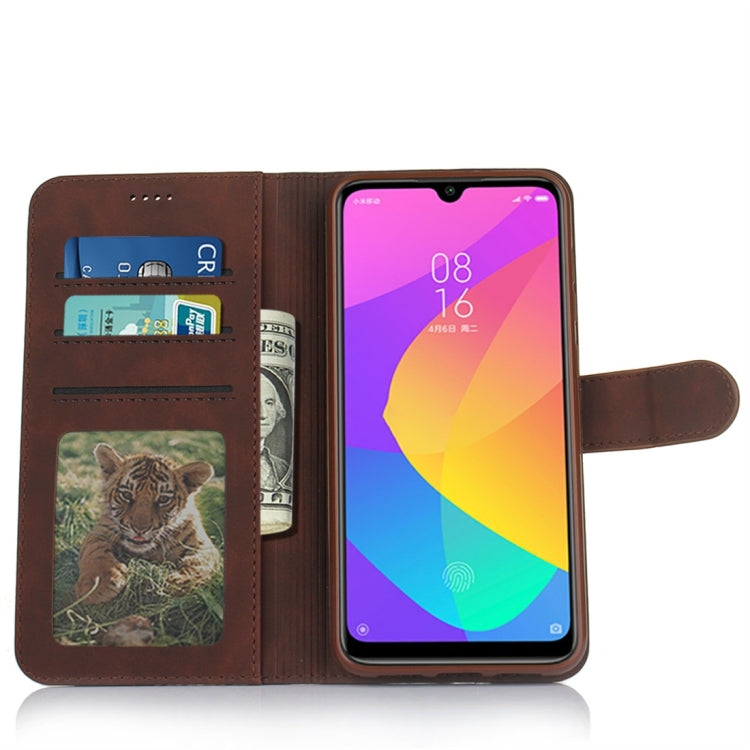 For Xiaomi Mi 9 SE Diaobaolee Pure Fresh Texture Horizontal Flip Leather Case, with Holder & Card Slot & Wallet & Photo Frame