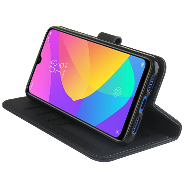 For Xiaomi Mi 9 SE Diaobaolee Pure Fresh Texture Horizontal Flip Leather Case, with Holder & Card Slot & Wallet & Photo Frame