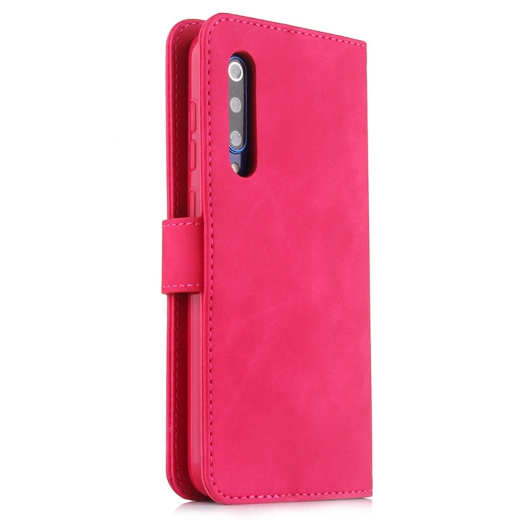 For Xiaomi Mi 9 SE Diaobaolee Pure Fresh Texture Horizontal Flip Leather Case, with Holder & Card Slot & Wallet & Photo Frame