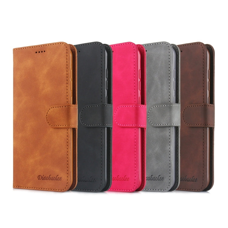 For Xiaomi Mi 9 SE Diaobaolee Pure Fresh Texture Horizontal Flip Leather Case, with Holder & Card Slot & Wallet & Photo Frame