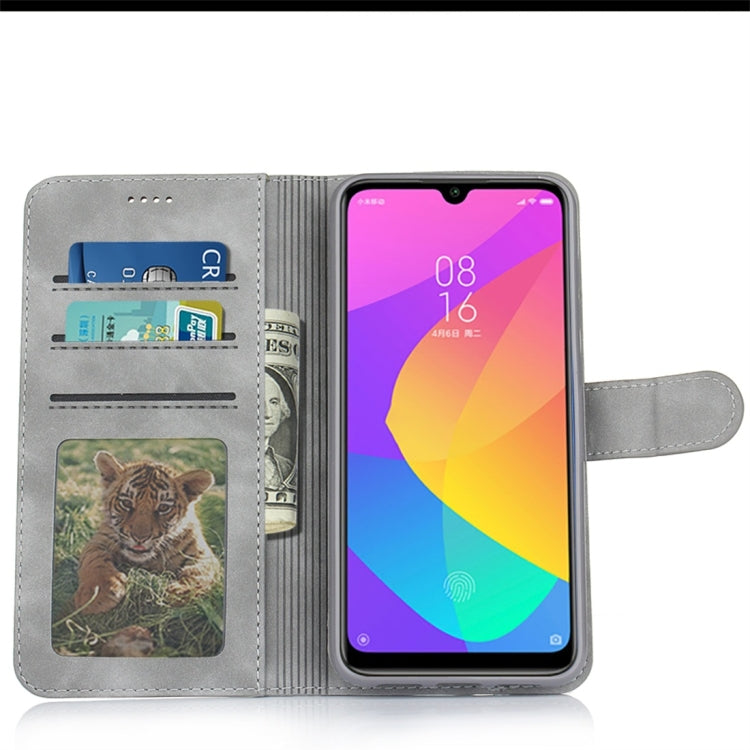 For Xiaomi Mi 9 SE Diaobaolee Pure Fresh Texture Horizontal Flip Leather Case, with Holder & Card Slot & Wallet & Photo Frame