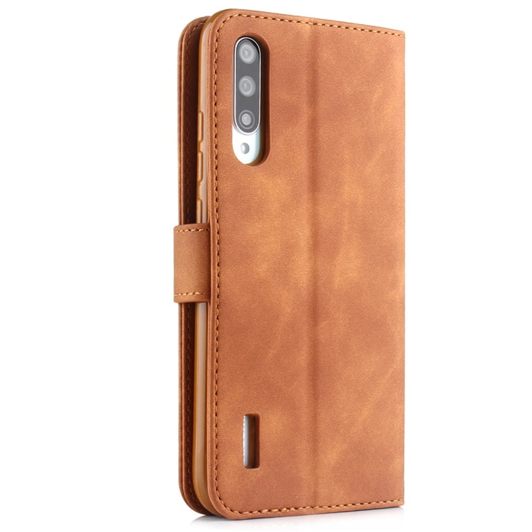 For Xiaomi Mi CC9 Diaobaolee Pure Fresh Texture Horizontal Flip Leather Case, with Holder & Card Slot & Wallet & Photo Frame
