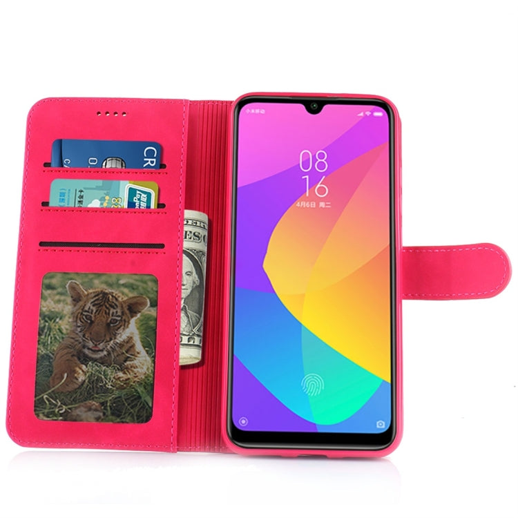 For Xiaomi Mi CC9 Diaobaolee Pure Fresh Texture Horizontal Flip Leather Case, with Holder & Card Slot & Wallet & Photo Frame