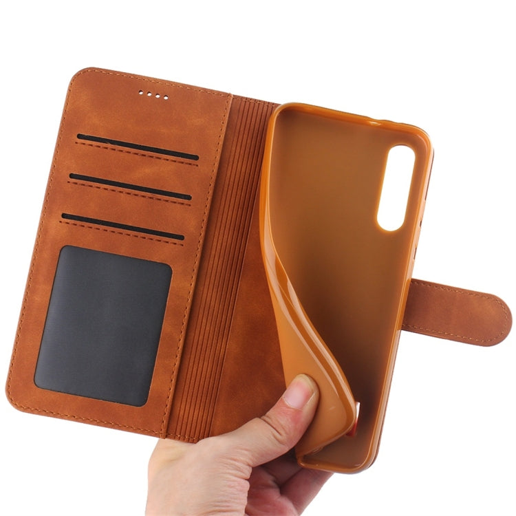 For Xiaomi Mi CC9e Diaobaolee Pure Fresh Texture Horizontal Flip Leather Case, with Holder & Card Slot & Wallet & Photo Frame