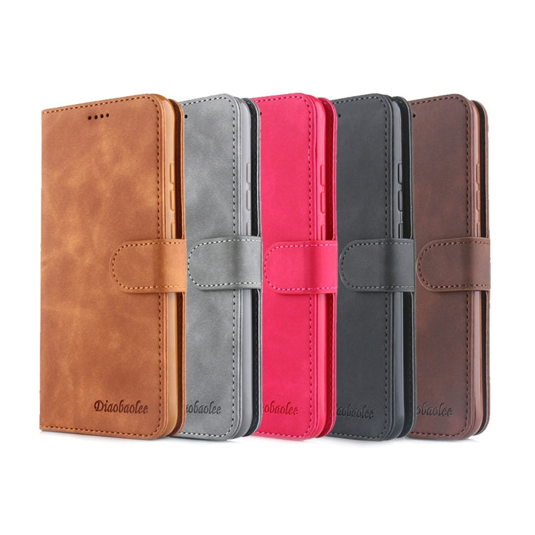 For Xiaomi Mi CC9e Diaobaolee Pure Fresh Texture Horizontal Flip Leather Case, with Holder & Card Slot & Wallet & Photo Frame
