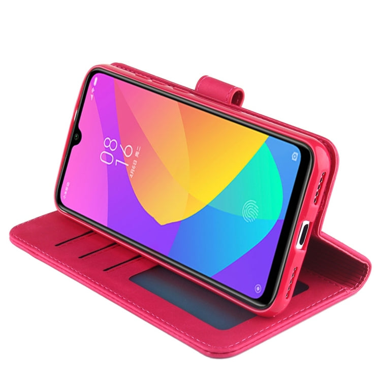 For Xiaomi Mi CC9e Diaobaolee Pure Fresh Texture Horizontal Flip Leather Case, with Holder & Card Slot & Wallet & Photo Frame