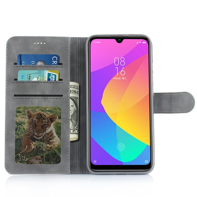 For Xiaomi Mi CC9e Diaobaolee Pure Fresh Texture Horizontal Flip Leather Case, with Holder & Card Slot & Wallet & Photo Frame