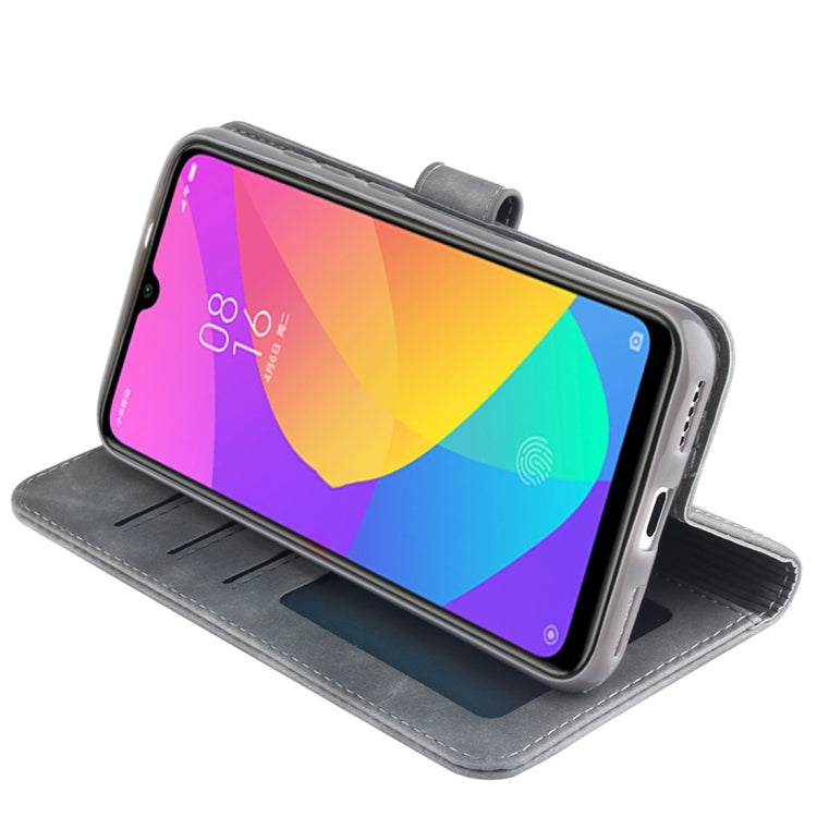 For Xiaomi Mi CC9e Diaobaolee Pure Fresh Texture Horizontal Flip Leather Case, with Holder & Card Slot & Wallet & Photo Frame