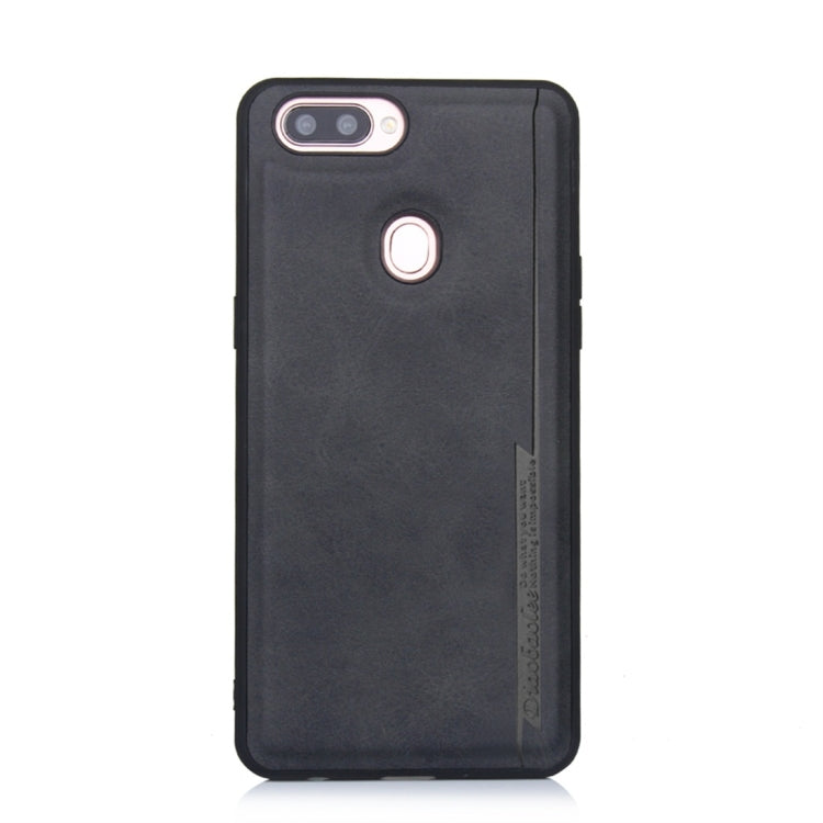 For OPPO R11s Diaobaolee Shockproof PU + TPU Protective Case