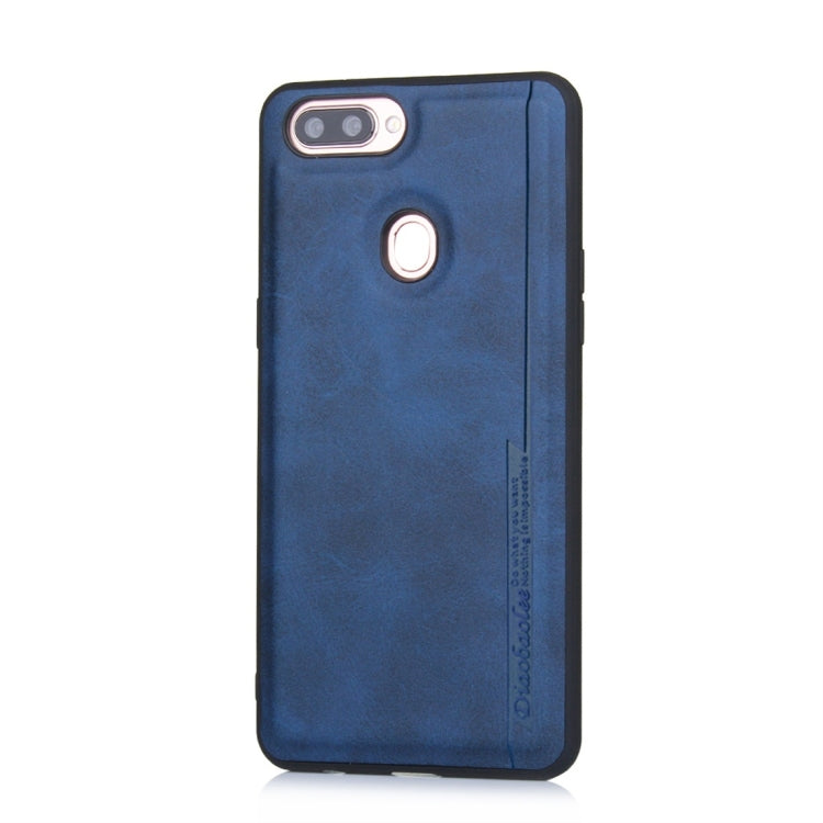 For OPPO R11s Diaobaolee Shockproof PU + TPU Protective Case