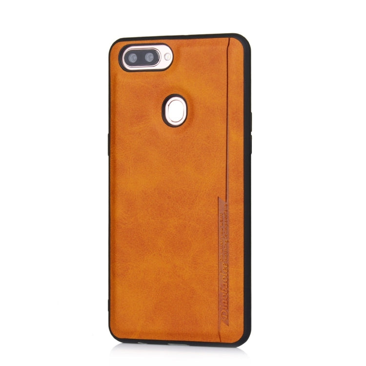 For OPPO R11s Diaobaolee Shockproof PU + TPU Protective Case