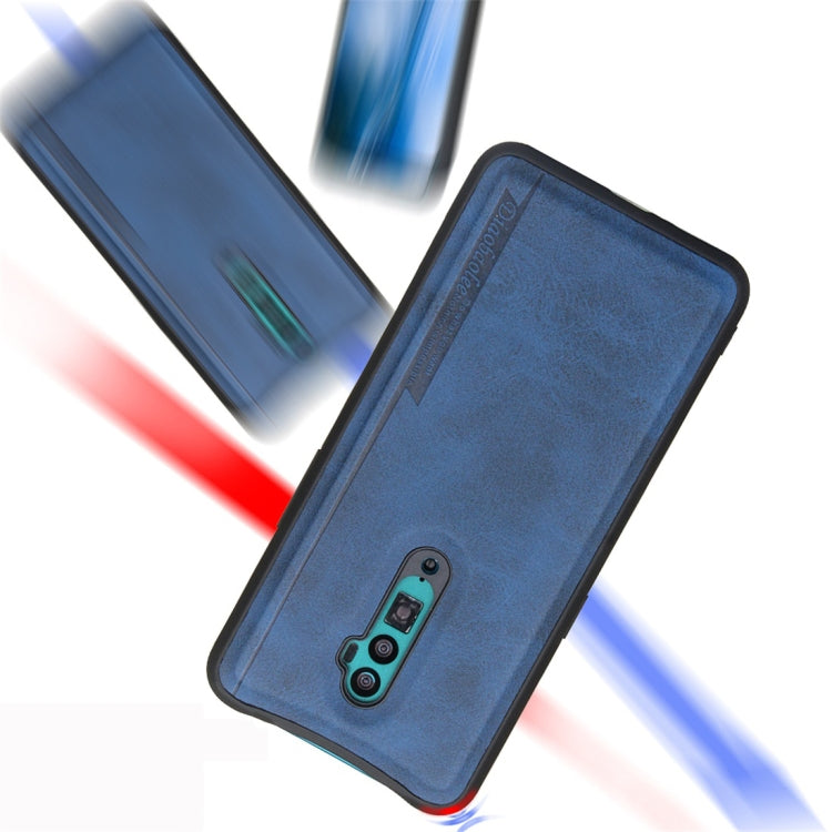 For OPPO Reno 10x zoom Diaobaolee Shockproof PU + TPU Protective Case