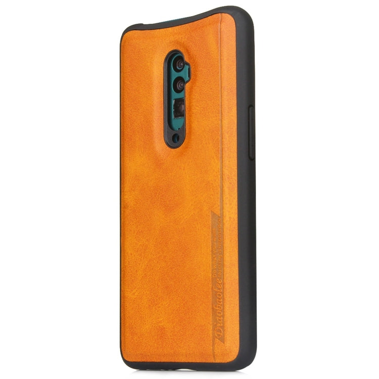 For OPPO Reno 10x zoom Diaobaolee Shockproof PU + TPU Protective Case