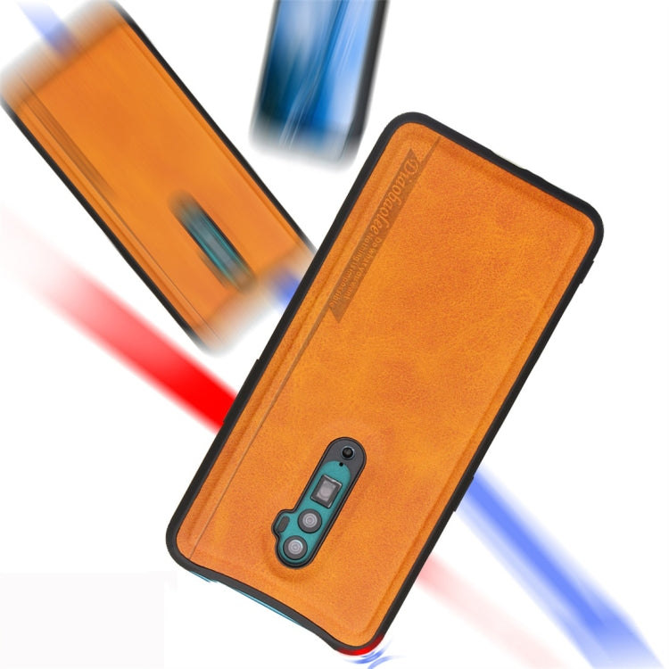 For OPPO Reno 10x zoom Diaobaolee Shockproof PU + TPU Protective Case