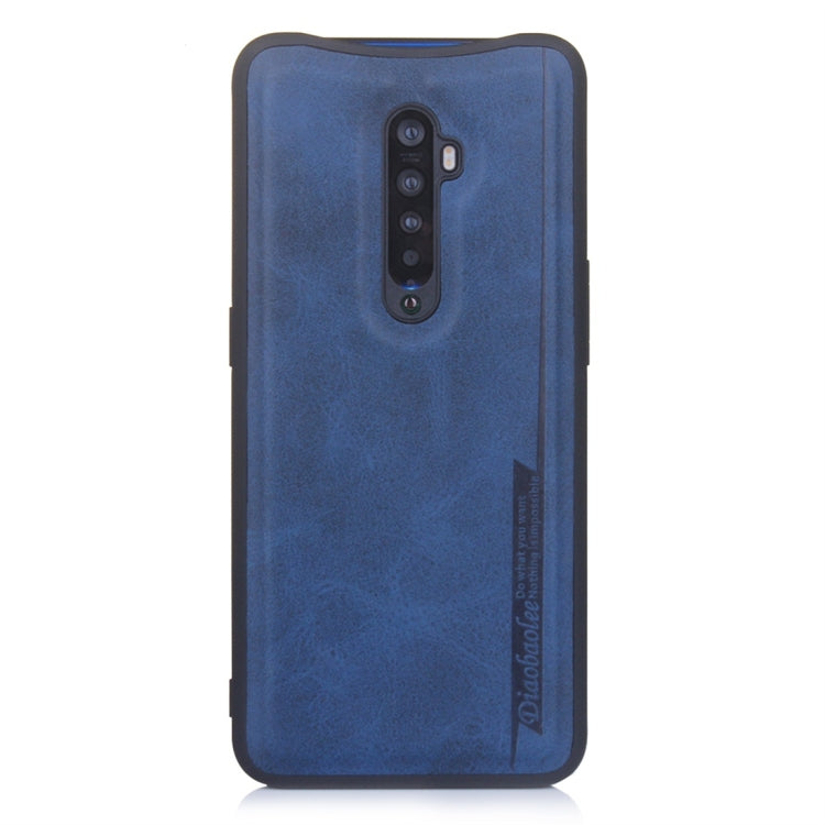 For OPPO Reno2 Diaobaolee Shockproof PU + TPU Protective Case