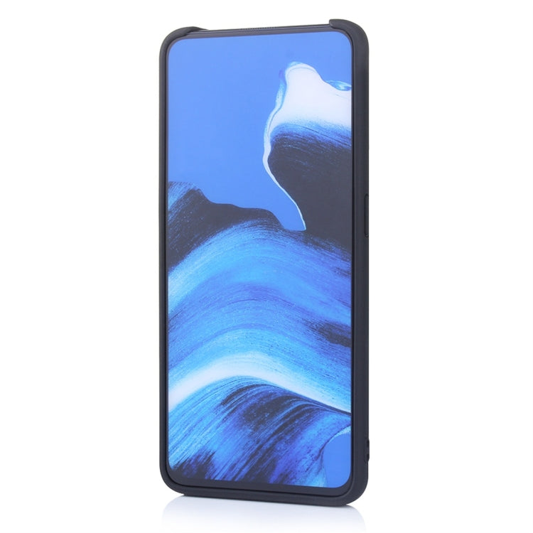 For OPPO Reno2 Diaobaolee Shockproof PU + TPU Protective Case