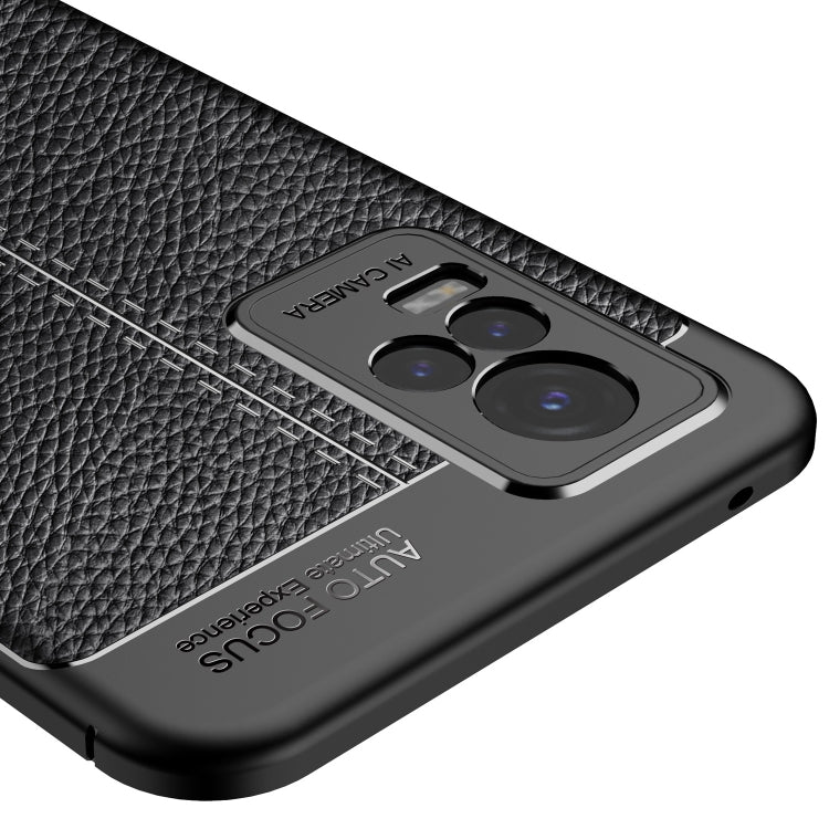 For vivo Y73 5G Litchi Texture TPU Shockproof Case