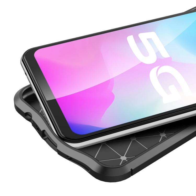 For vivo Y73 5G Litchi Texture TPU Shockproof Case