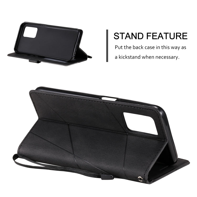 For OPPO Realme V13 5G Skin Feel Splicing Horizontal Flip Leather Case with Holder & Card Slots & Wallet & Photo Frame