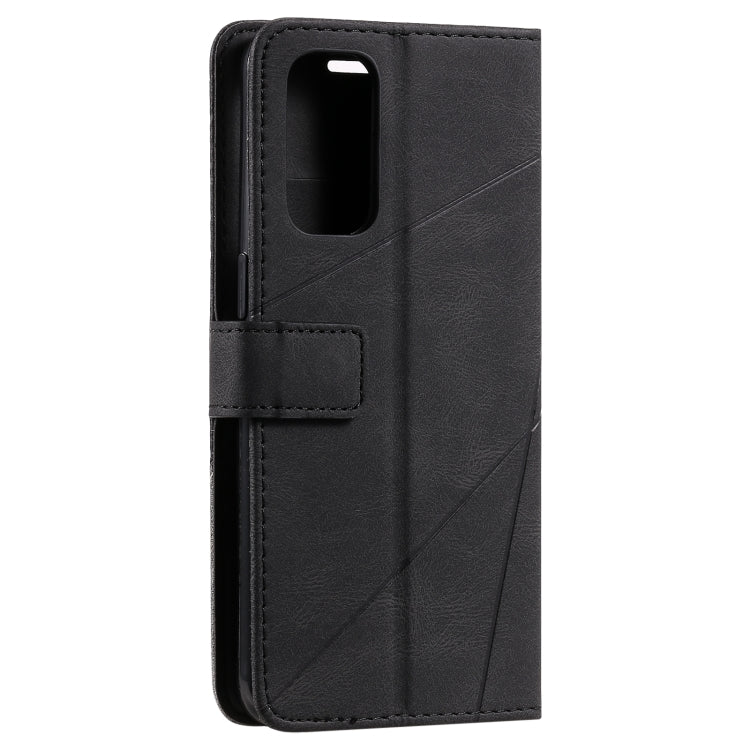 For OPPO Reno5 5G Skin Feel Splicing Horizontal Flip Leather Case with Holder & Card Slots & Wallet & Photo Frame