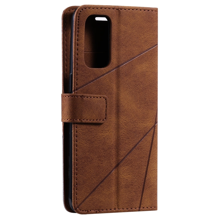 For OPPO Reno5 5G Skin Feel Splicing Horizontal Flip Leather Case with Holder & Card Slots & Wallet & Photo Frame
