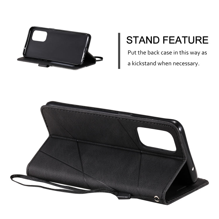 For OPPO Reno5 Pro 5G Skin Feel Splicing Horizontal Flip Leather Case with Holder & Card Slots & Wallet & Photo Frame
