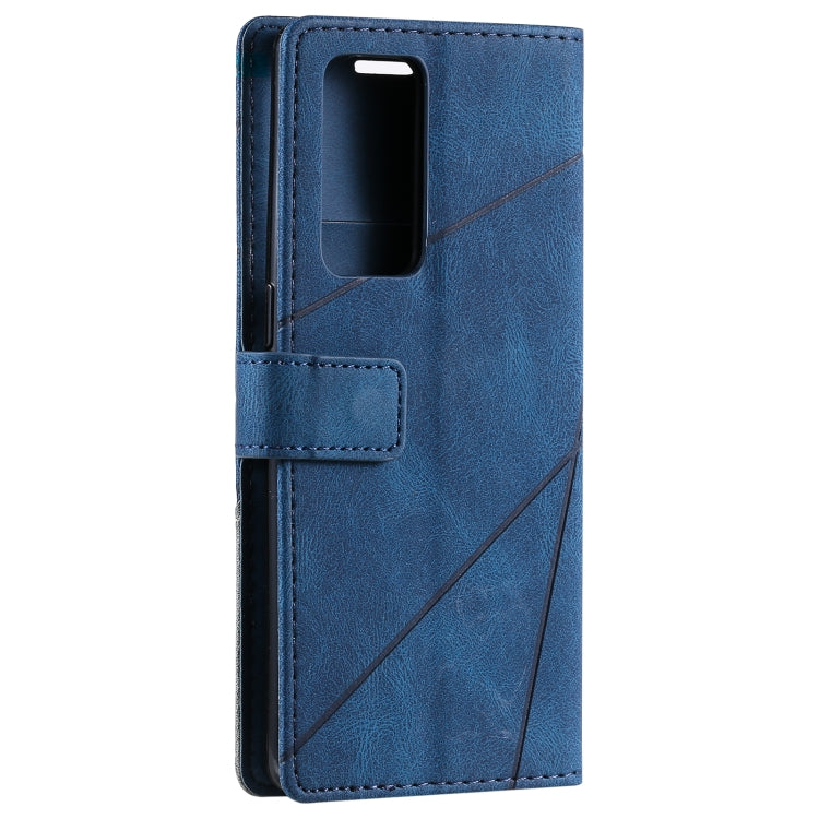 For OPPO Reno6 Pro+ 5G Skin Feel Splicing Horizontal Flip Leather Case with Holder & Card Slots & Wallet & Photo Frame