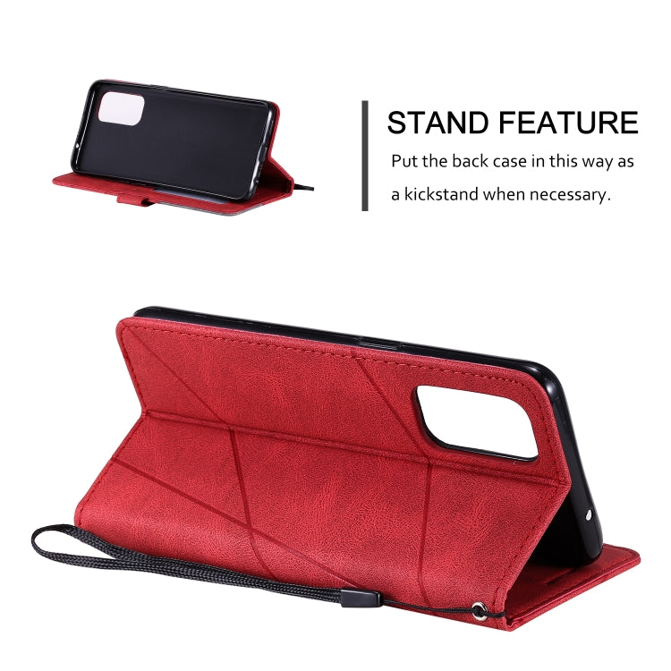 For OPPO Reno6 5G Skin Feel Splicing Horizontal Flip Leather Case with Holder & Card Slots & Wallet & Photo Frame
