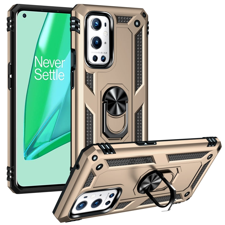 For OnePlus 9 Pro Shockproof TPU + PC Protective Case with 360 Degree Rotating Holder