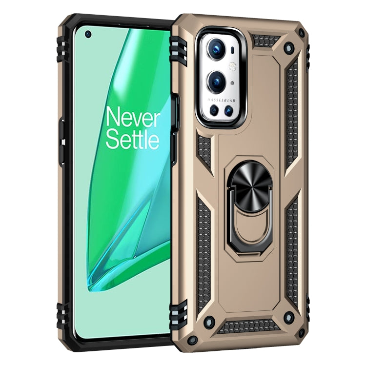 For OnePlus 9 Pro Shockproof TPU + PC Protective Case with 360 Degree Rotating Holder