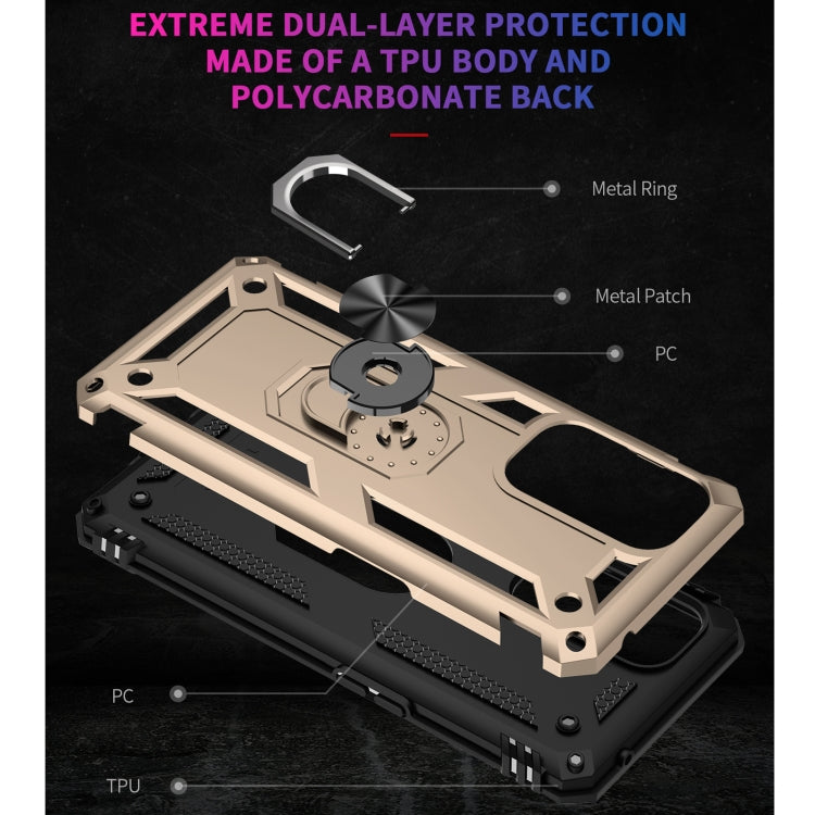 For OnePlus 9 Pro Shockproof TPU + PC Protective Case with 360 Degree Rotating Holder