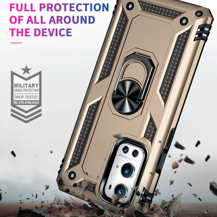 For OnePlus 9 Pro Shockproof TPU + PC Protective Case with 360 Degree Rotating Holder