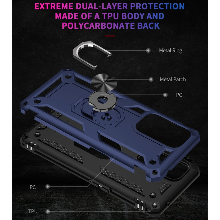 For OnePlus 9 Pro Shockproof TPU + PC Protective Case with 360 Degree Rotating Holder
