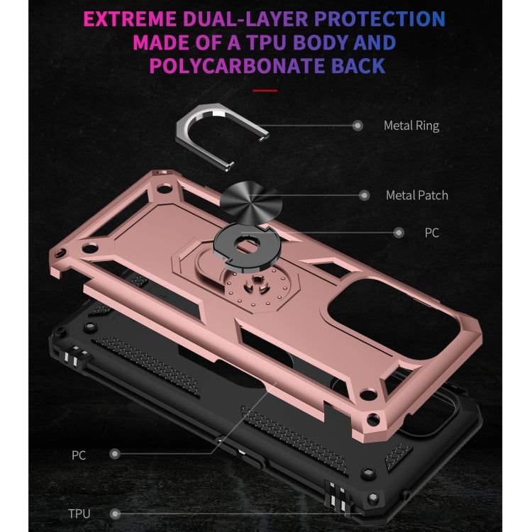 For OnePlus 9 Pro Shockproof TPU + PC Protective Case with 360 Degree Rotating Holder