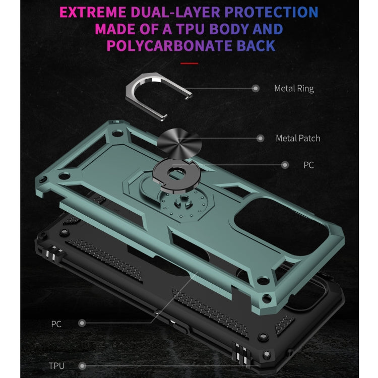 For OnePlus 9 Pro Shockproof TPU + PC Protective Case with 360 Degree Rotating Holder