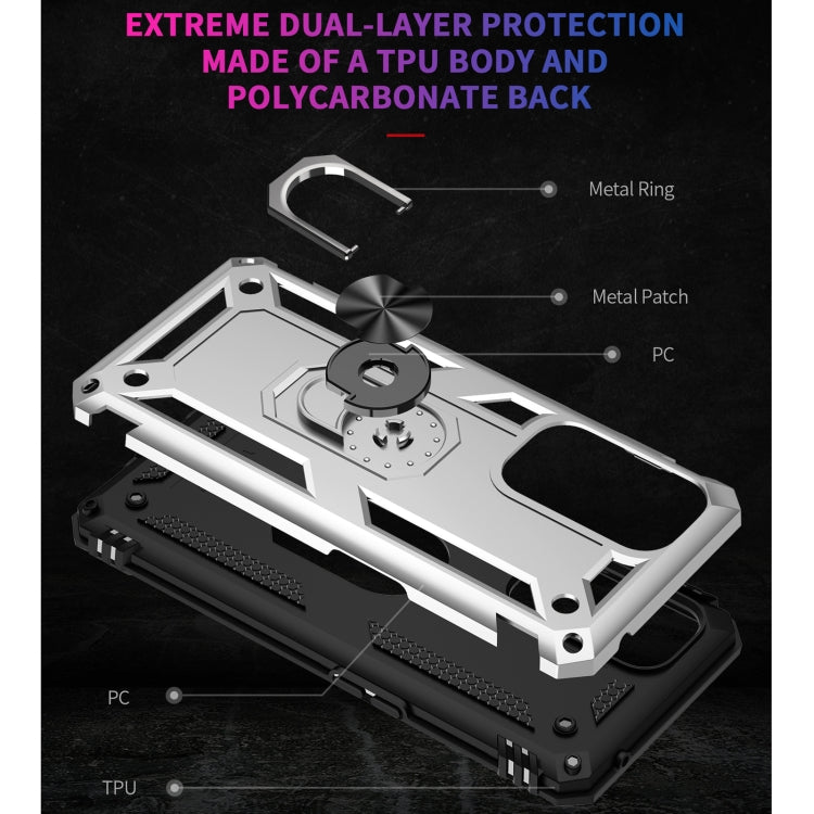 For OnePlus 9 Pro Shockproof TPU + PC Protective Case with 360 Degree Rotating Holder