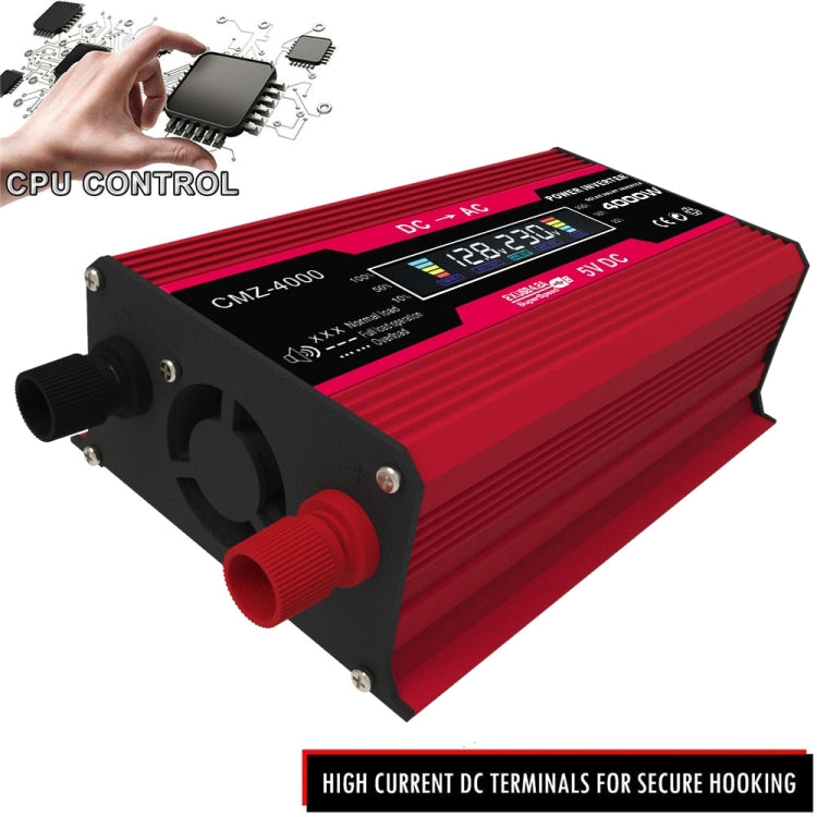 Zhizun Modified Sinewave 12V to 110V 4000W Car Power Inverter
