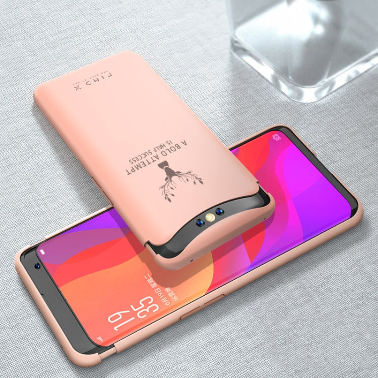 For OPPO Find X Elk Pattern Ultra-thin TPU Soft Case with Magnetic Liftable Cap